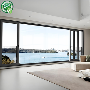 Mejor fabricante de ventanas correderas modernas de aluminio para exteriores e interiores con doble acristalamiento - Product Image 3