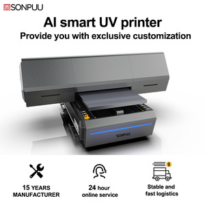 Impresora <span class=keywords><strong>UV</strong></span> <span class=keywords><strong>de</strong></span> Inyección <span class=keywords><strong>de</strong></span> Tinta Automática 6090 MAX <span class=keywords><strong>de</strong></span> Alta Velocidad, Impresora <span class=keywords><strong>de</strong></span> Tubos <span class=keywords><strong>de</strong></span> 60x90cm para Acrílico, Vidrio, Cuero, PVC, Llaveros, Tarjetas, Pelotas <span class=keywords><strong>de</strong></span> Golf y Pegatinas - Product Image 2