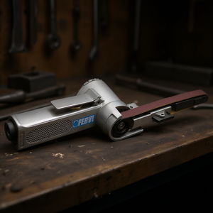 เครื่องขัดลมเฟอร์วี 120 มม. เครื่องขัดสายพาน เครื่องมือขัดโลหะ - Product Image 3