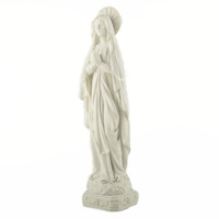 Statue en résine de Marie, objets décoratifs, décoration intérieure, articles de luxe, figurine religieuse, décoration de table et de chambre
