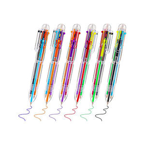 Retractable Multiple Color <b>Pens</b> Custom Rainbow Multicolor Ballpoint <b>Pen</b> for School Class Office Supplies - Product Image 1