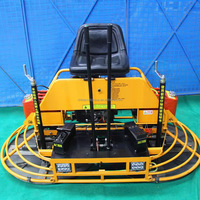Talocheuse à essence portée pour le lissage de surfaces routières en béton