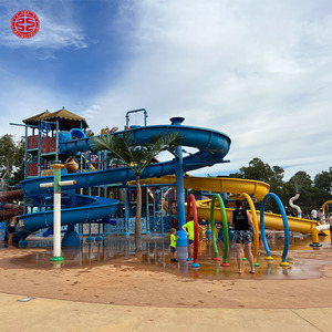 Équipement de <span class=keywords><strong>parc</strong></span> <span class=keywords><strong>aquatique</strong></span> pour enfants et adultes, toboggans aquatiques en fibre de verre, piscine, <span class=keywords><strong>parc</strong></span> <span class=keywords><strong>aquatique</strong></span> pour enfants - Product Image 5