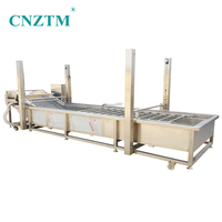 Asperges Okra Verwerkingslijn Groente Fruit Wasmachine 304/316 RVS 500-1000kg/uur Capaciteit Automatisch
