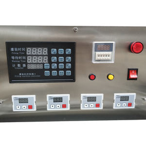 Machine <span class=keywords><strong>de</strong></span> remplissage automatique <span class=keywords><strong>de</strong></span> liquide avec pompe magnétique à 4 buses, convoyeur et capteur pour parfum - Product Image 5