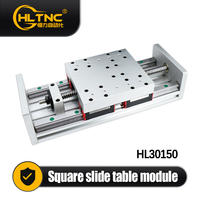 En stock en Polonia (UE) Mesa deslizante de movimiento lineal con rieles lineales HGR20 SFU 1605 1610 para motor Nema 23 34, Plataforma lineal para CNC