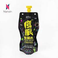 250 300 500ml personnalisé imprimé jus boissons pochette Doypack liquide debout sac avec buse pour boisson bière lait thé