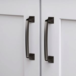 WEKIS Quincaillerie d'armoire en nickel noir de haute qualité Nouveau design Style américain Poignées de cuisine en noir mat Tiroir de commode à tasses noires - Product Image 1