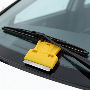 Outil d'installation de film teinté, mini <span class=keywords><strong>grattoir</strong></span> <span class=keywords><strong>à</strong></span> lame de rasoir avec manche en plastique, outil de retrait d'autocollants, mini <span class=keywords><strong>grattoir</strong></span> pratique - Product Image 5