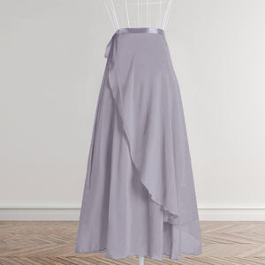 Горячая распродажа: Женская длинная шифоновая юбка-балетка с завязками на талии для танцевальных тренировок и выступлений - Product Image 5