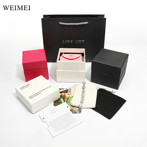High-Quality Jewelry Packaging Set with Ring, <b>Earrings</b>, Jewelry Pouch and Paperboard Bag Custom Logo <b>Gift</b> <b>Box</b> - Product Image 4