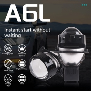 Sanvi Auto Lighting System 3 Inch A6l Bi Led Laser Projector Lens Headlight Lamp 6000K Bi Led Laser Super Bright - Product Image 2