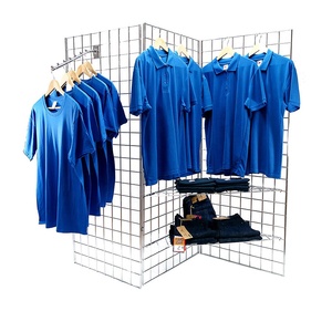 אור חובה רשת חנויות בגדים קמעונאות מתלה מתכת תליית מתלה מתלה בגדים - Product Image 1