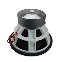 Subwoofer de voiture Soway 15 pouces 2500W RMS à double bobine, haut-parleur de basses avec bord en mousse pour l'amélioration audio et des basses profondes du véhicule