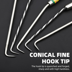 Nhà máy trực tiếp thép cây buộc móc xoắn hàng rào thanh thép ràng buộc móc để xây dựng cho tầng cốt thép công cụ Chất lượng cao - Product Image 5