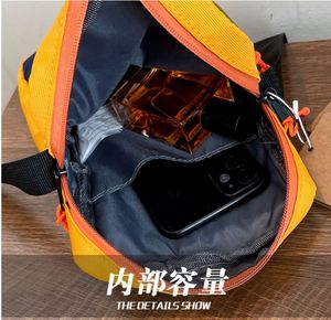 Bolsa de Mensajero Personalizada con Logotipo Promocional, Bolsa de Hombro de Moda para Hombre, Marca de Moda, Ligera, con Contraste de Color, Estilo Urbano, Combinable con Todo - Product Image 2