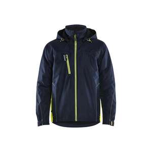 Blaklader-489019778633เมตรแจ็คเก็ตบุนวมที่มีน้ำหนักเบาสีน้ำเงินเข้ม/Hi-Vis เหลือง-EAN แจ็คเก็ตทำงาน7330509887967 - Product Image 1