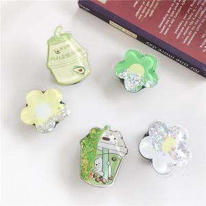 Khuyến mại thăng hoa dễ thương Acrylic UV in ấn chất lỏng Cát chảy từ điện thoại Phụ kiện chủ sở hữu Grips poppings ổ cắm - Product Image 6