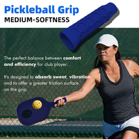 Poignée de remplacement en silicone de haute qualité pour raquette de pickleball, housse de protection pour manche