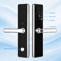 Tuya Smart WiFi-compatibele deurvergrendeling IP65 waterdicht 304 roestvrij staal vingerafdruk RFID wachtwoord app-besturing buiten groothandel