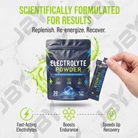Mélange de poudre d'électrolytes pour boisson hydratante Sodium Potassium Calcium Vitamine B6 B12 Réapprovisionnement énergétique OEM