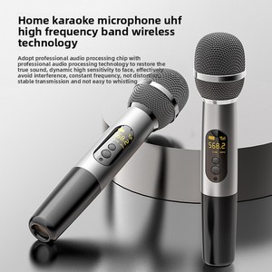 Echo <span class=keywords><strong>Wall</strong></span> <span class=keywords><strong>Berlin</strong></span> Sound LCD TV avec microphone dynamique, haut-parleur de karaoké pour home cinéma en métal, projecteur audio externe - Product Image 4