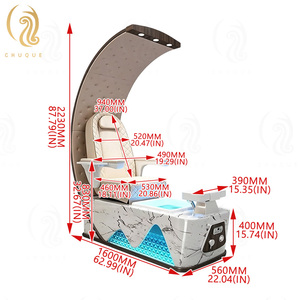 Fauteuil de pédicure inclinable Chuque avec massage par pétrissage, chaise de manucure et pédicure électrique, meilleur <span class=keywords><strong>prix</strong></span>, mobilier de salon de manucure, spa pour les pieds - Product Image 6