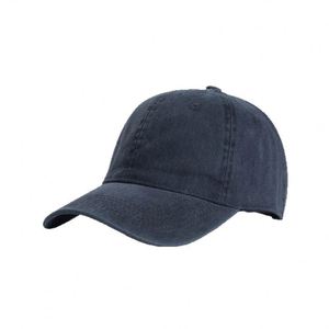 Gorra de Béisbol de Algodón Lavado con Efecto Desgastado para Hombre y Mujer, Gorra Desestructurada de Copa Suave, Estilo Dad Hat, Gorra Deportiva con Logotipo Personalizado - Product Image 2