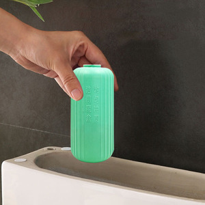 Toilet <b>cleaner</b> with water tank, blue <b>bubble</b> toilet <b>cleaner</b>, toilet deodorizer, fragrance type, solid toilet <b>cleaner</b> box. - Product Image 3
