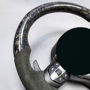 Pièces de voiture de course, volant en fibre de carbone forgée, volant classique pour <span class=keywords><strong>BMW</strong></span> G30 - Product Image 2