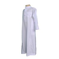 Haut niveau musulman blanc garçon Qamis style saoudien Kid Thawb Box Package