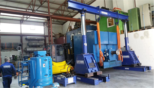 Heavy Duty 500 Ton Mobile Travel Lifting Boat Lift Hoist Crane Grúa de pórtico hidráulica 600 T para la venta - Product Image 5