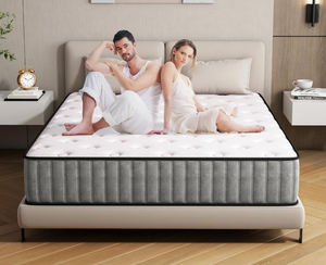 Colchón Híbrido de Muelles Ensacados y Espuma Viscoelástica de Gel de 12 Pulgadas, Tamaño King Doble, Alta Calidad y Confort para Dormitorio - ¡Gran Oferta! - Product Image 6
