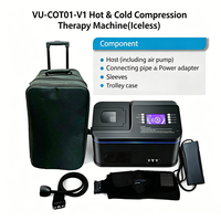 Machine de compression froide sans glace, personnalisée en usine, pour thérapie par alternance de chaleur et de froid, soulagement de la douleur et récupération musculaire pour les athlètes