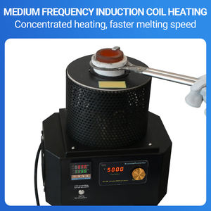 Fundición de oro de 2KG con controlador de temperatura para mini máquina de fusión de oro de 1200 grados - Product Image 2