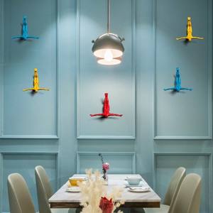 Wholesale Wall Mounted Bungee <strong>Jumper</strong> Statue Extreme Sports Figure Sculpture Custom OEM for Bar <strong>Gym</strong> &amp; Adventure Decor - Product Image 2