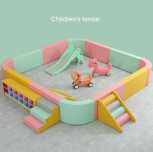 Ensemble de jeux doux pour enfants <span class=keywords><strong>pas</strong></span> <span class=keywords><strong>cher</strong></span>, équipement de terrain de jeux extérieur, aire de jeux douce rose à vendre - Product Image 2