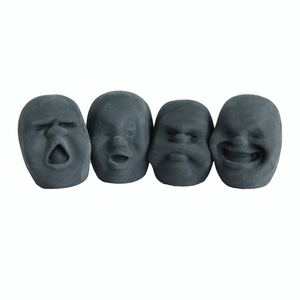 Juguete Antiestrés con Expresión Facial Divertida, Bola Antiestrés Creativa con Cara Humana, Juguete para Apretar y Aliviar el Estrés - Product Image 1