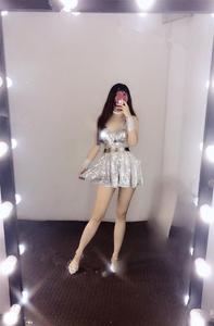 Party Girl Vestito Specchio Argento Bar Ds Costumi Nuovo Locale Notturno Femminile Cantante Gogo Collare Vestito da Ballo Sexy Del Sequin Pannello Esterno Della Principessa - Product Image 4