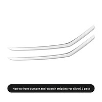 Accessoires extérieurs pour 16-22 Lexus RX300 garniture de carrosserie pare-chocs avant bande anti-collision accessoire décoratif