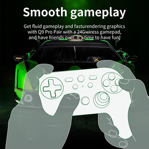 Smart 8K <span class=keywords><strong>Android</strong></span> <span class=keywords><strong>TV</strong></span> Box Yinzam Q9 Pro, Amlogic S905Y4 Procesador 2,4G <span class=keywords><strong>Gamepad</strong></span> inalámbrico Juego portátil Set-Top Box para juegos - Product Image 5