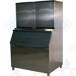 Automatic drop ice cube machine professional ice machine 1000 kg/day ice cube maker
