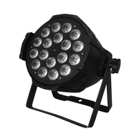 Projecteur LED PAR 18x10W RGBW 5-en-1 à contrôle DMX, prix usine, pour scène, fête et événement