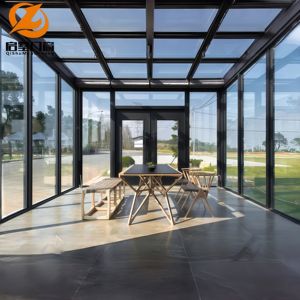 Veranda di Lusso Autoportante in Lega di Alluminio e Vetro, Design Moderno con Doppio Vetro Temperato, Facile Installazione, Utilizzo in Ogni Condizione Meteorologica - Product Image 5