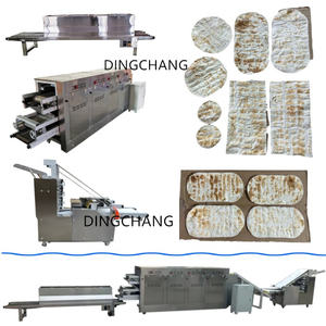 Línea de producción de pan de pita de fabricación 6000 pcs/h Chapati Maker completamente automático usos domésticos Presse a Paratha Haute Cadence - Product Image 3