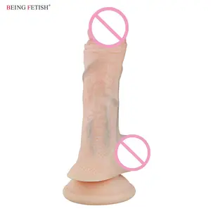 Vibrador realista enorme de pênis, silicone, anal, brinquedo sexual para mulheres, homens, dildo