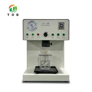 TOB Using Oil-free Vacuum Pump Laboratory Vacuum Mixer With Mixing Tank For Mixing Lithium Battery Materials