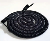 Câble électrique multicœur flexible à haute élasticité personnalisé/câble spiralé à ressort de puissance pour l'automatisation industrielle