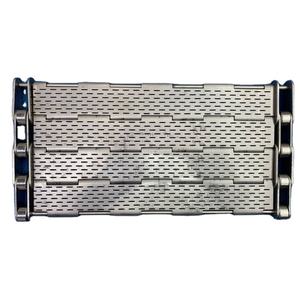 En iyi kalite 304 paslanmaz çelik delikli zincir bağlantı plaka konveyör bandı - Product Image 4