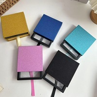 Caja de Joyería Extraíble con Superficie Brillante y Estampado de Mariposas, Inserto Flotante de PE, Logotipo Personalizado, Caja de Almacenamiento para Colgantes y Pendientes